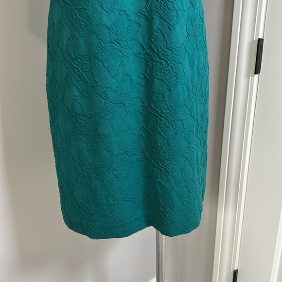 Lilly Pulitzer Knowles Elbow Sleeve Dress Hosta Green Knit Jacquard Sz M - Picture 6 of 14